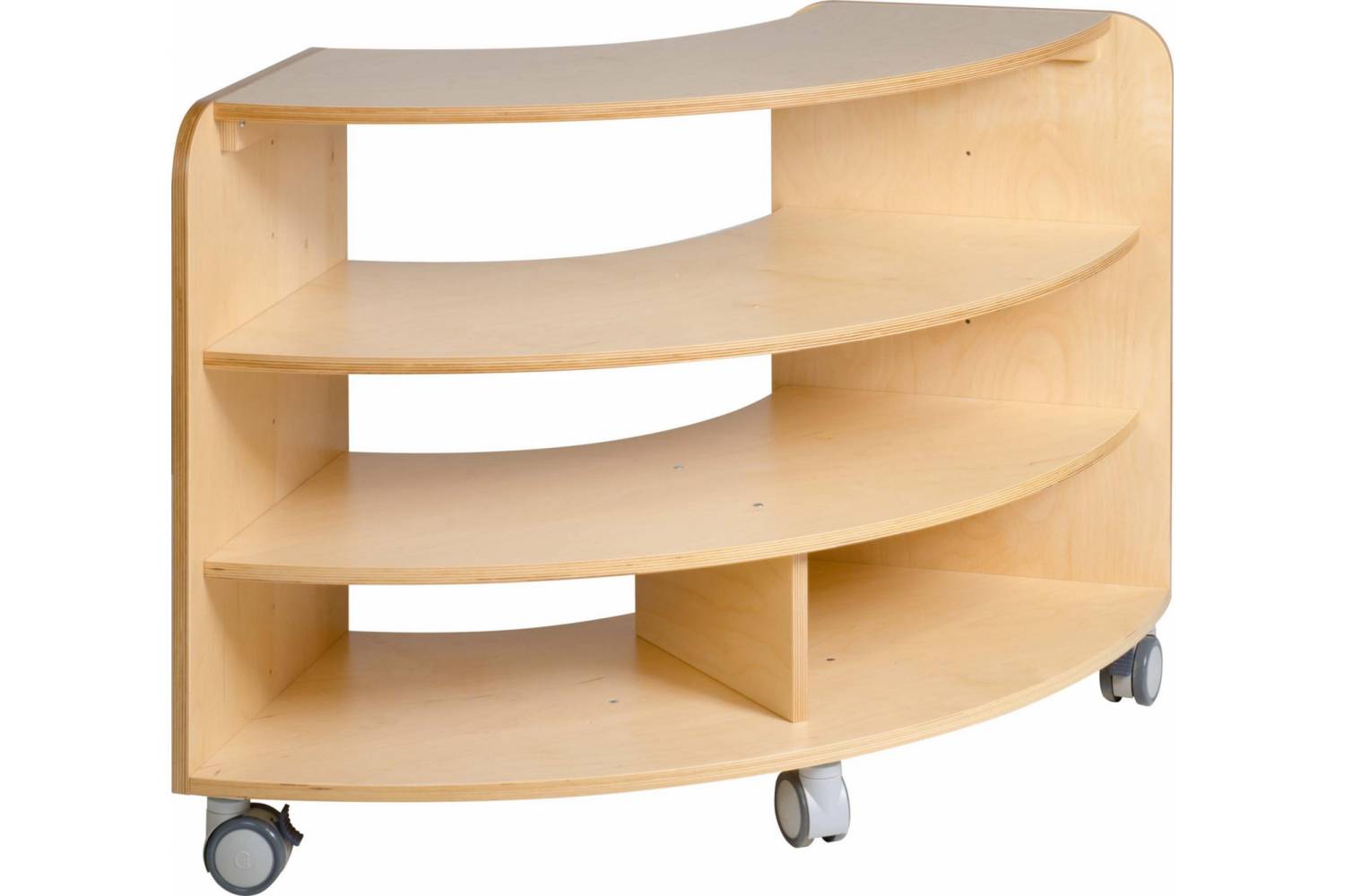 wooden corner storage shelf unit