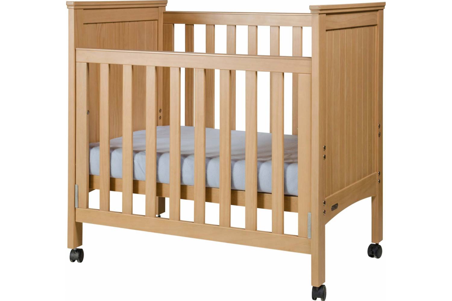 Space saver cot 2024 with drop side