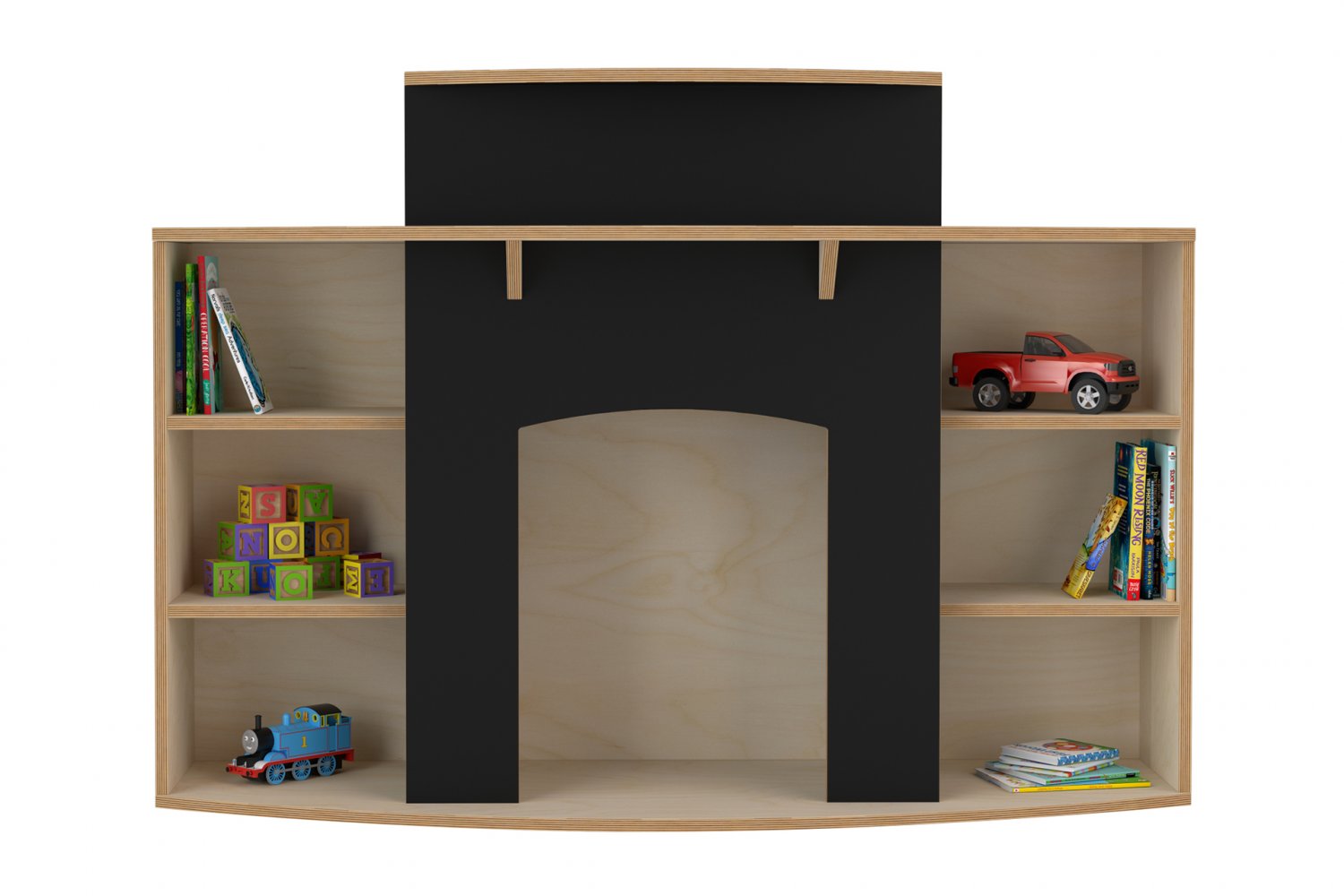 Wooden Fire place for Early Learning