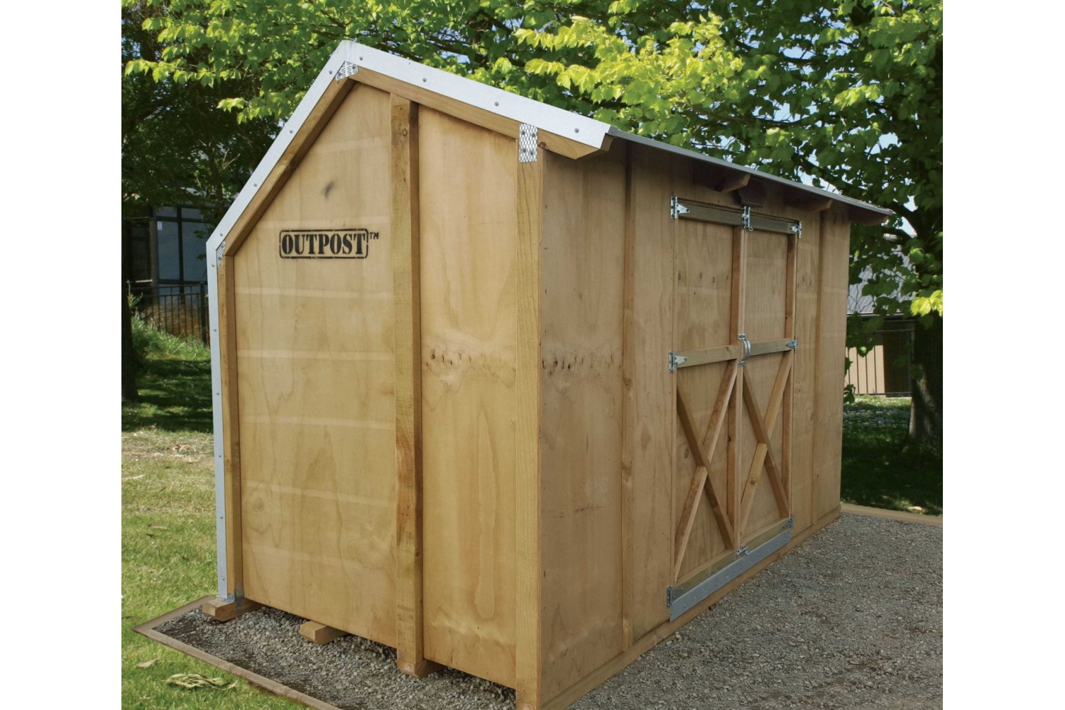 Storage shed for loose parts - designed for schools and ECE