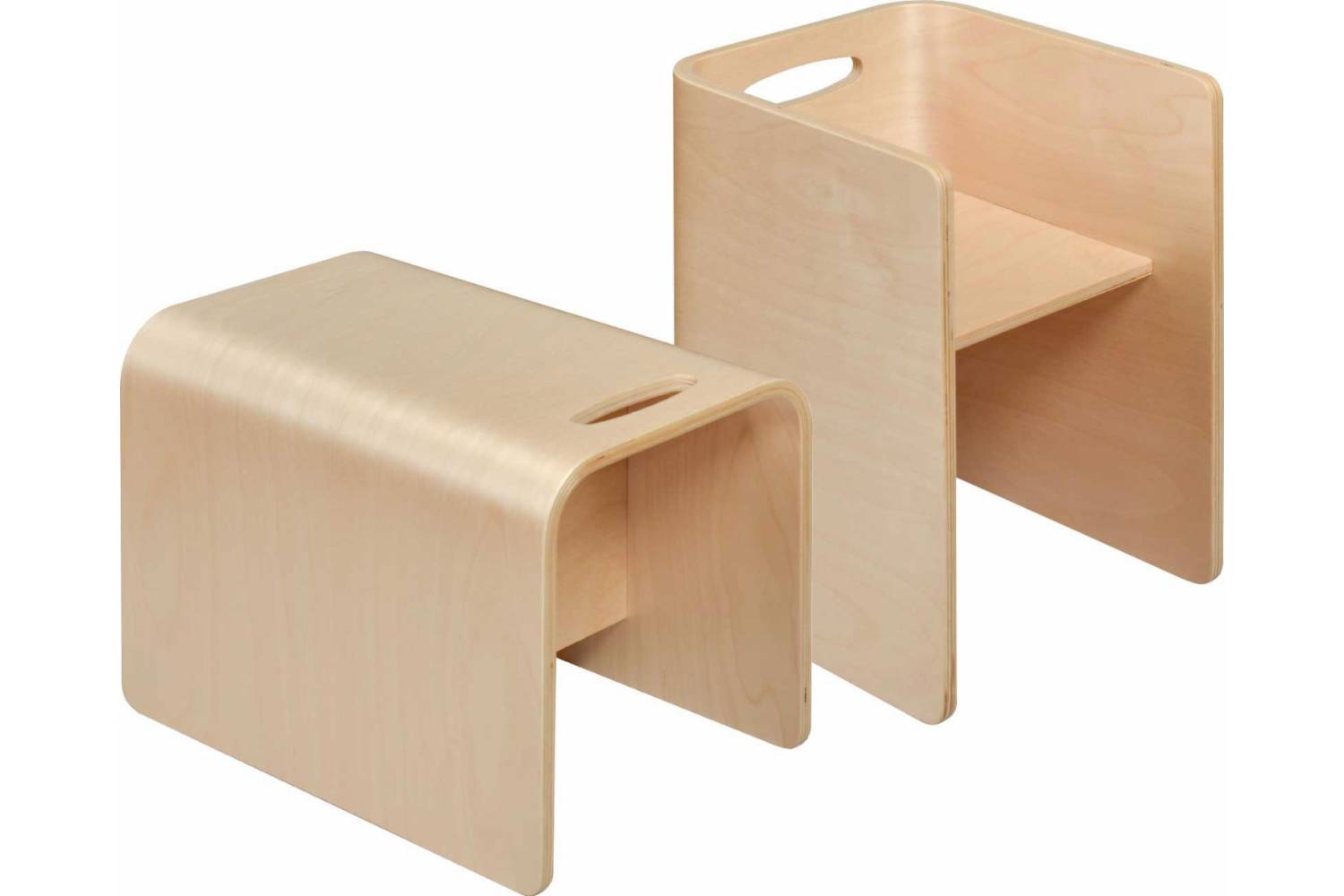birch plywood multi stool