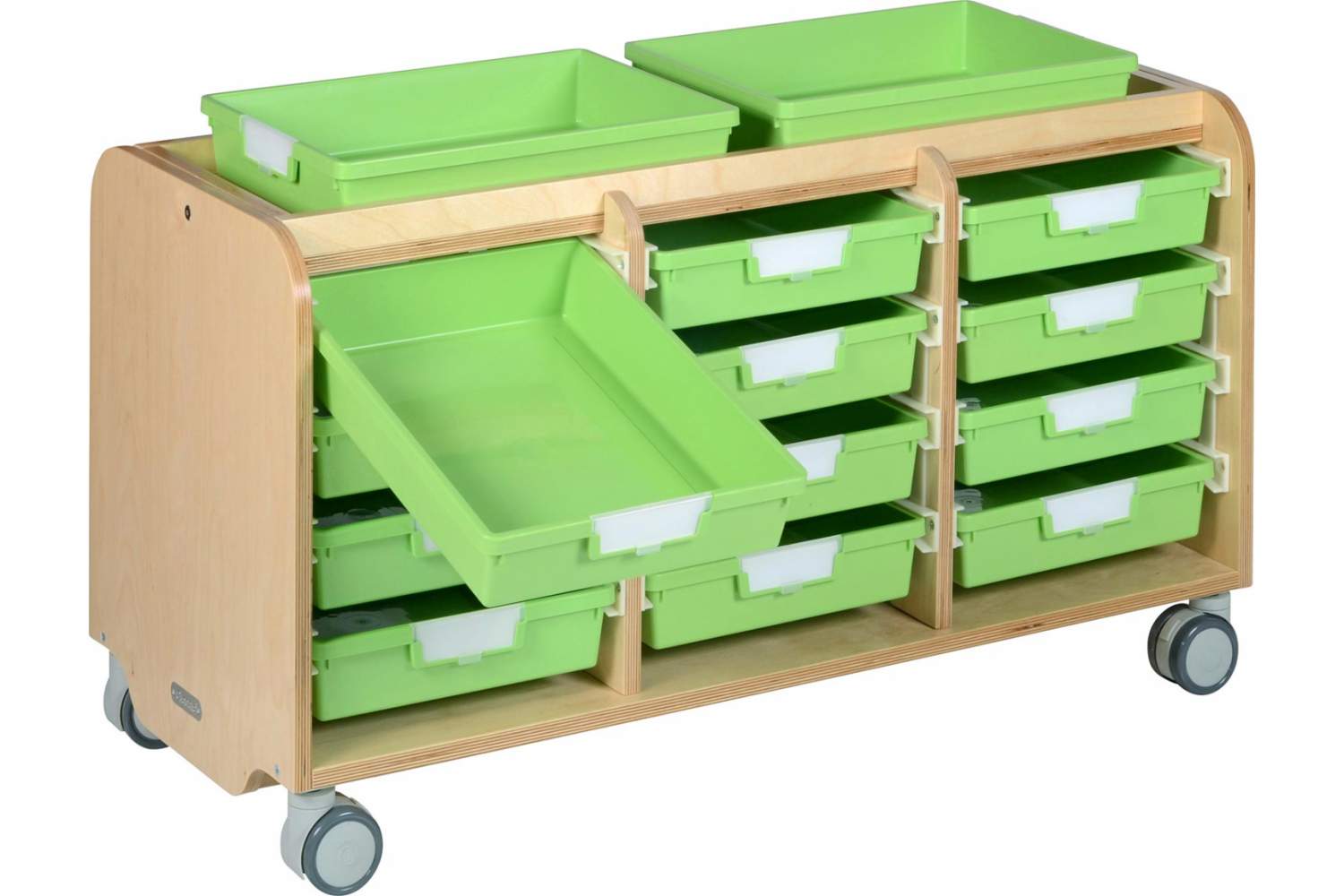 tray storage unit for schools