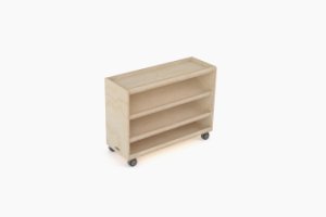 NaturalSpace Puzzle Book Shelf Birch